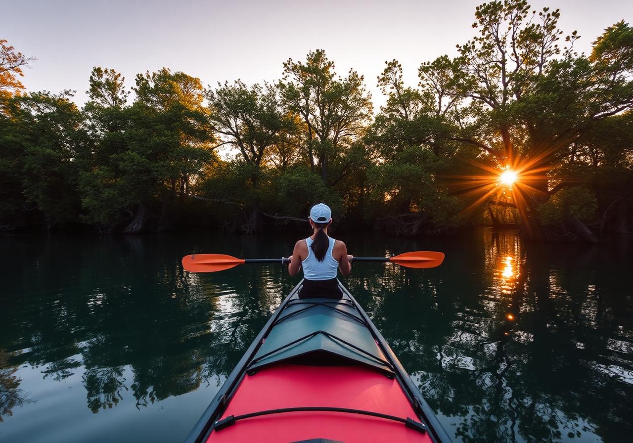 Mangrove kayak